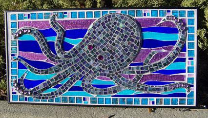 Stained Glass Octopus